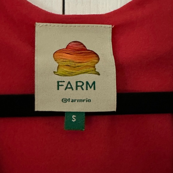 Farm Rio red jumpsuit - Picture 2 of 8